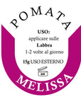 Pomata alla Melissa | Riparatrice di Pelle e Labbra