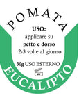 Pomata Eucalipto | Benessere delle Vie Respiratorie