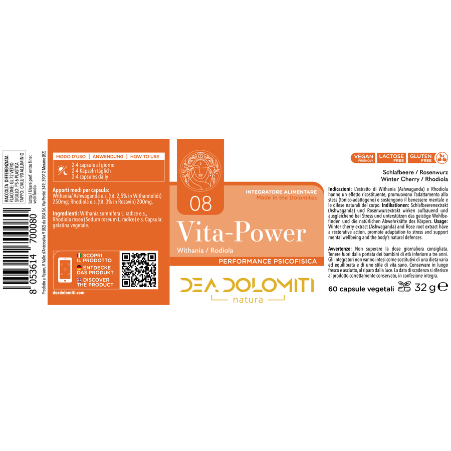VITA-POWER | Psychophysical Performance, Sport and Recovery