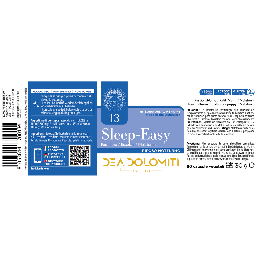 Sleep-Easy | Riposo Notturno, Dormire Bene e Relax