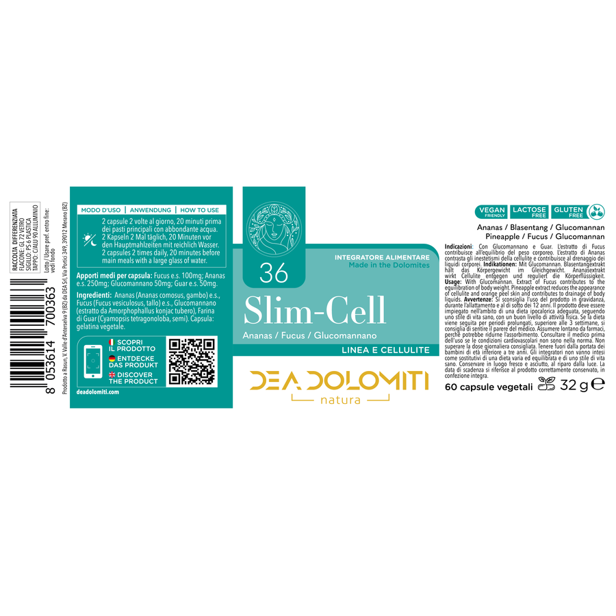 SLIM-CELL | Cellulite, Stoffwechsel und Linie